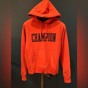 Champions orange hoodie